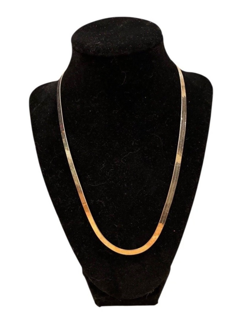 Vintage ITALY .925 Sterling Silver 20" HERRINGBONE Chain Necklace IXS 16g